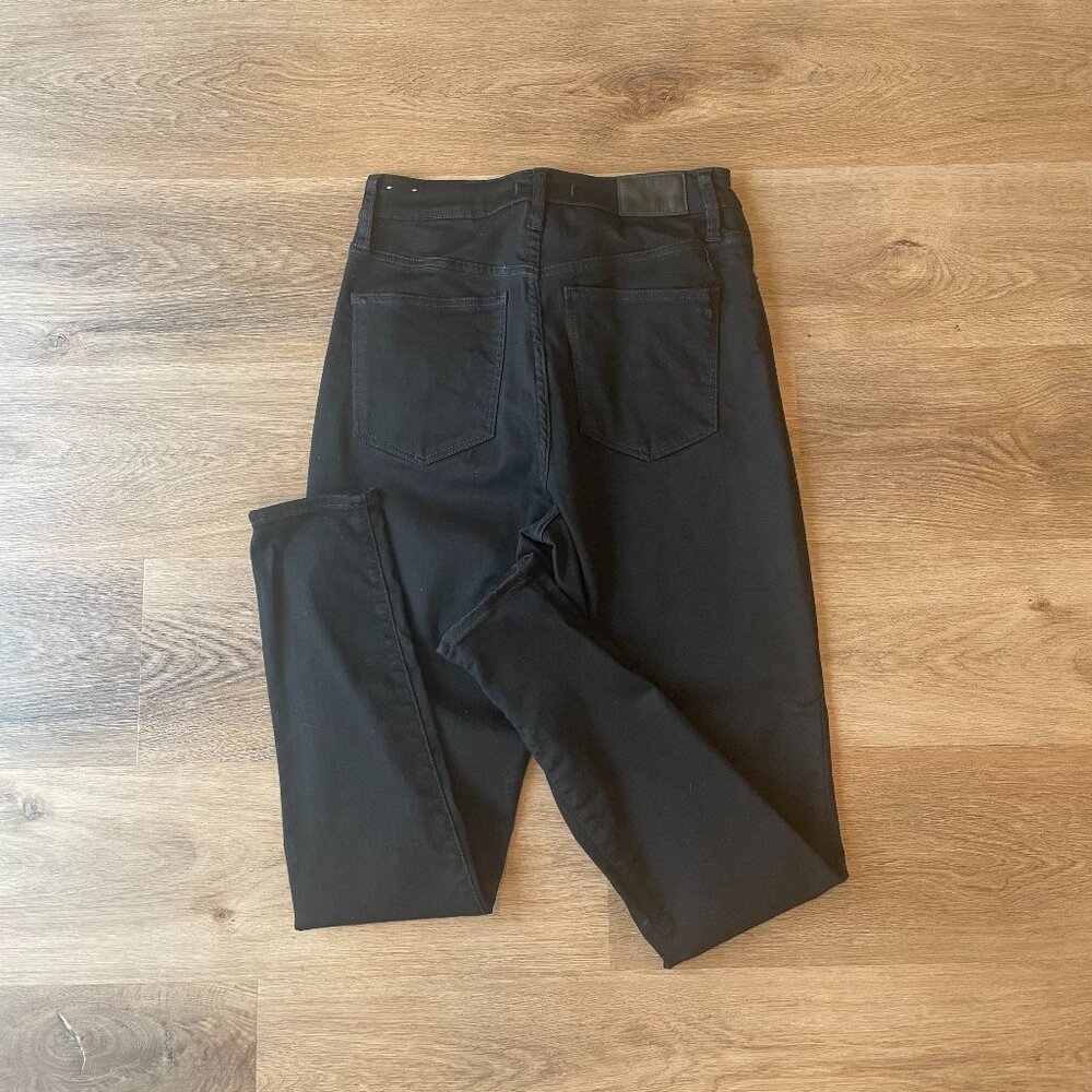 Madewell Highrise Black Skinny Jeans